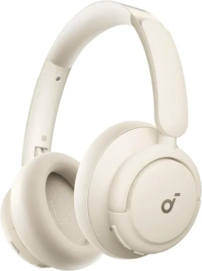 Soundcore Q30 by Anker, Hybrid Active Noise Cancelling Headphones, Multiple Modes, Hi-Res Audio, Custom EQ via App, 50H Playtime, Comfortable Fit, Bluetooth, Multipoint Connection